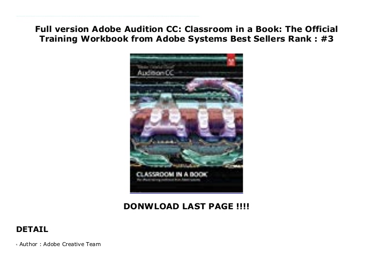 Adobe audition cc 2017 download